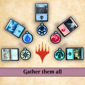 Manas à accrocher au sapin