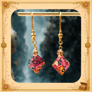 Boucles d'oreilles D10 - Eclats de Drakheart