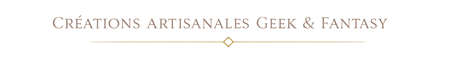 bannière d'accueil du Side Quest Atelier, créations geek et fantasy